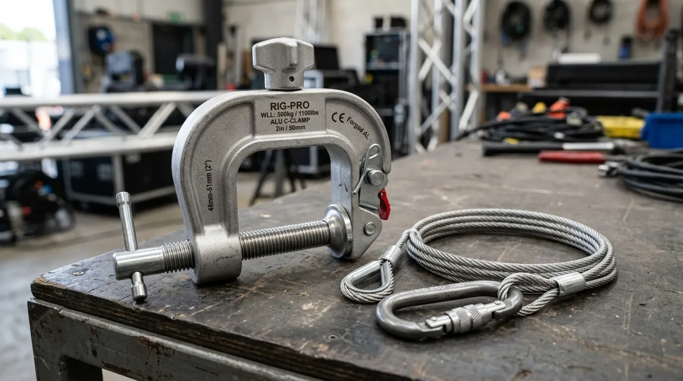Clamps y Soportes de Seguridad