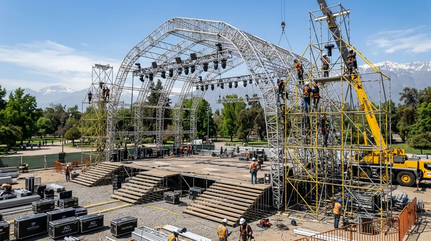 Escenarios y truss