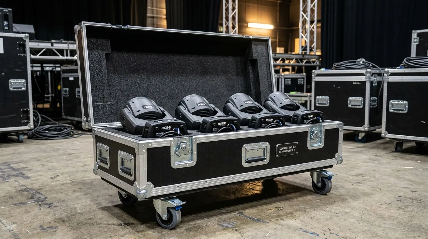 Case para Equipos de Iluminación