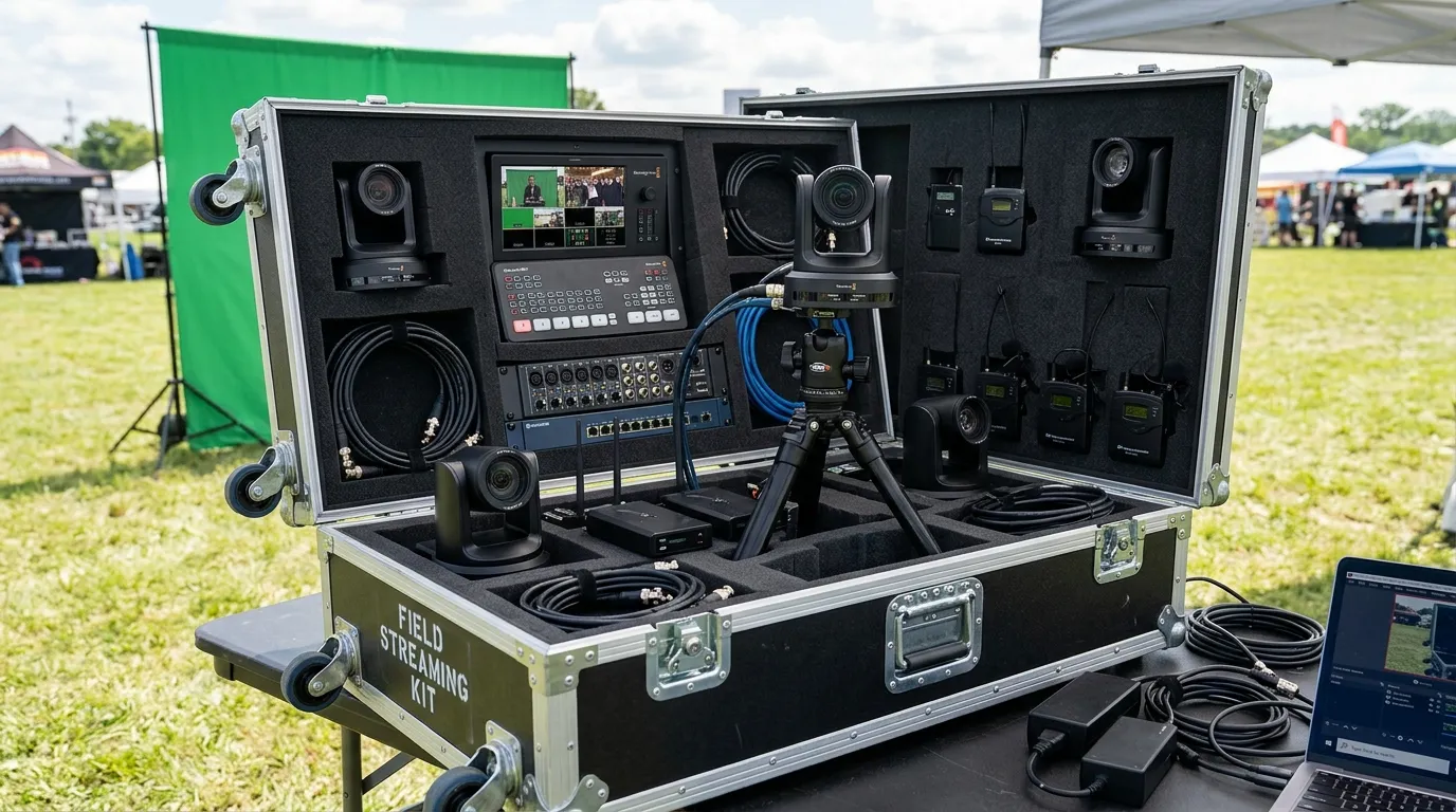 Set de Streaming & Broadcast Móvil