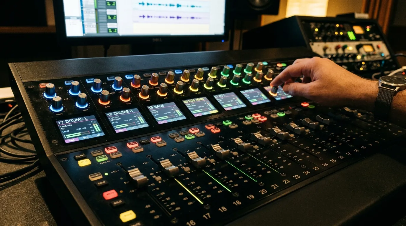 Consolas de Audio Digitales y Análogas