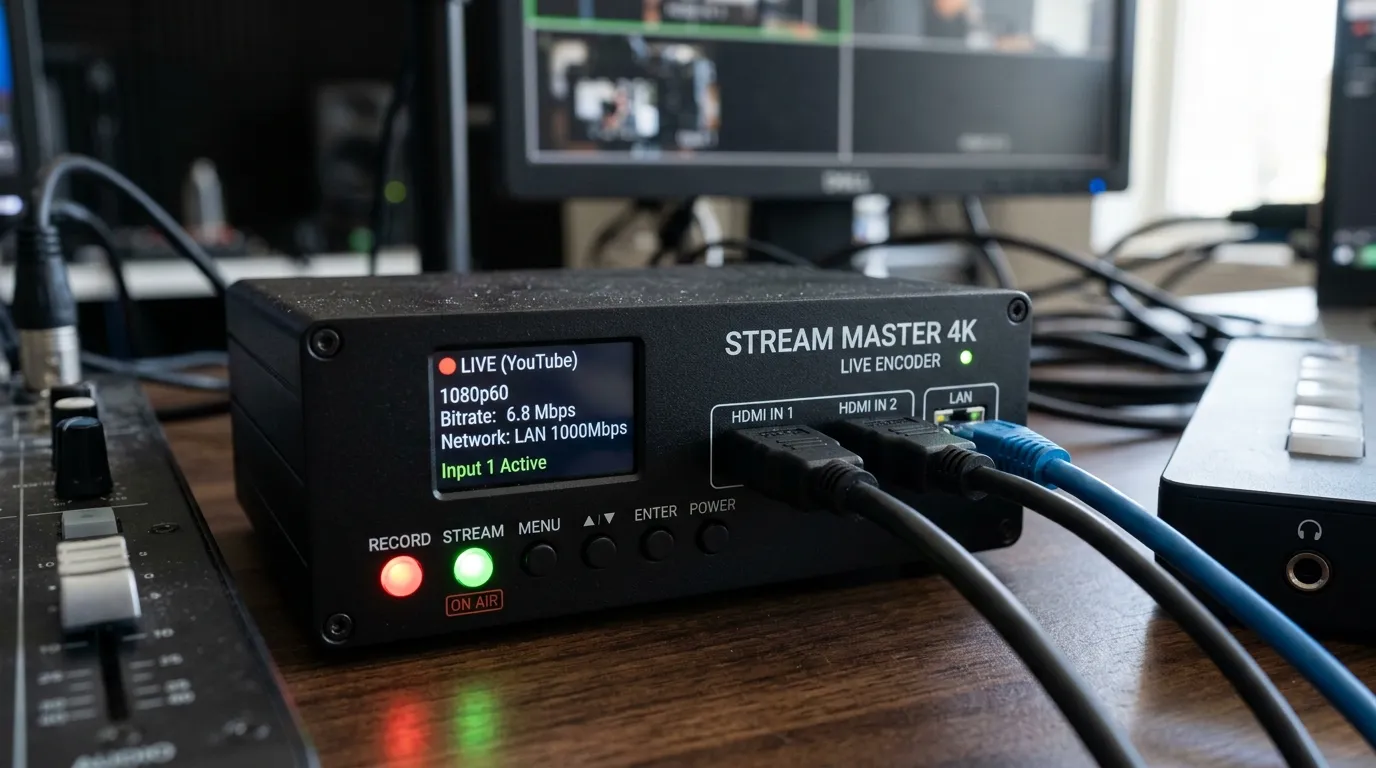 Equipos para Streaming y Transmisión